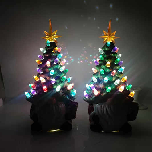 Verlichte Kerstkabouterboom - Het Gezlligste Kerstornament