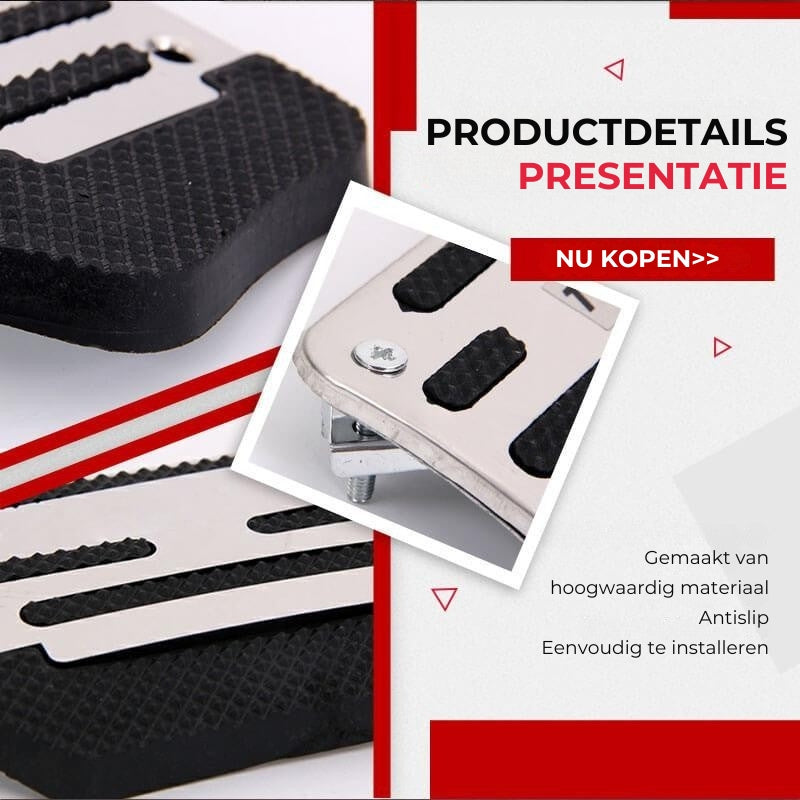 Antislip Auto Pedaalcovers