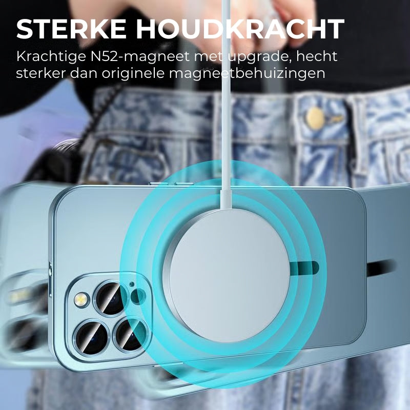 Aluminium MagSafe magnetische iPhone hoes