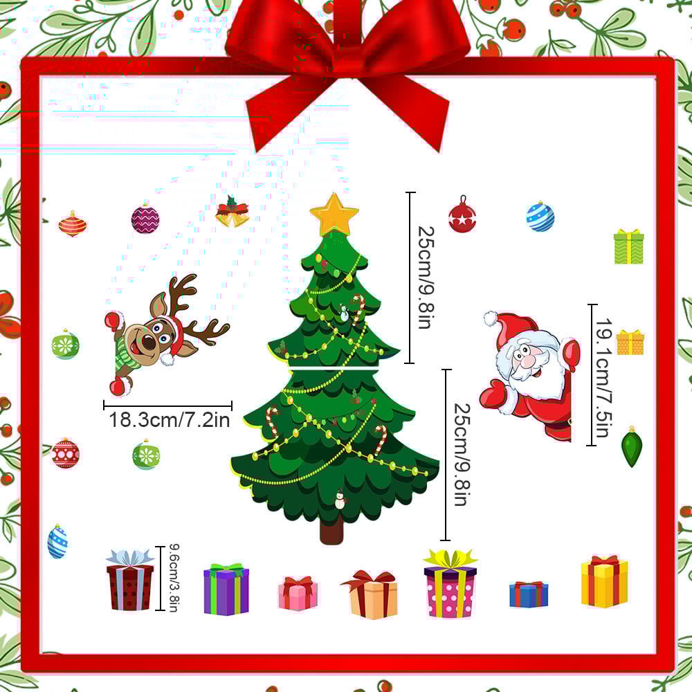 Kerst Magnetische Koelkaststickers