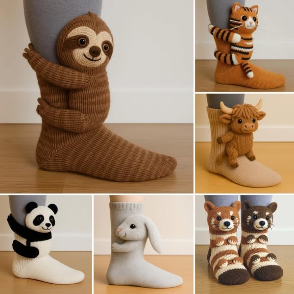 Realistische Dierensokken 🧦Eén paar