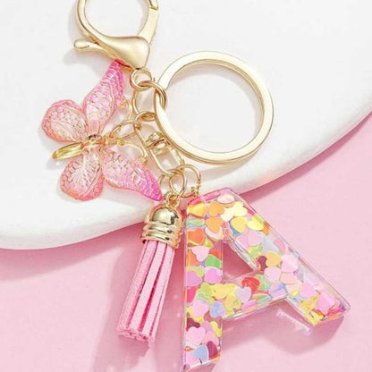 Vlinderletter Sleutelhanger, Levendig, Duurzaam En Lichtgewicht Cadeau