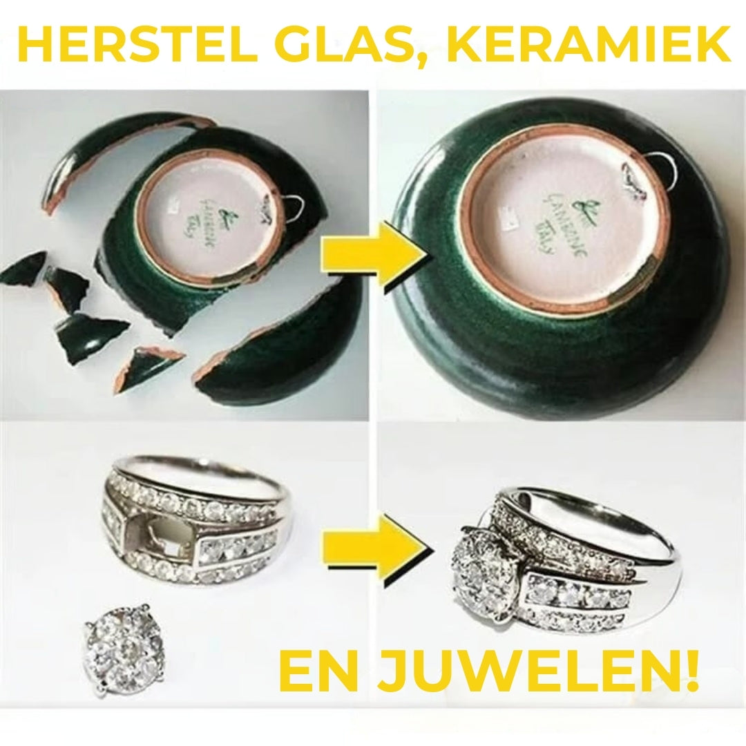 Krachtige universele superlijm