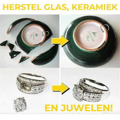 Krachtige universele superlijm