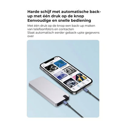 Externe opslag met hoge snelheid via USB 3.0