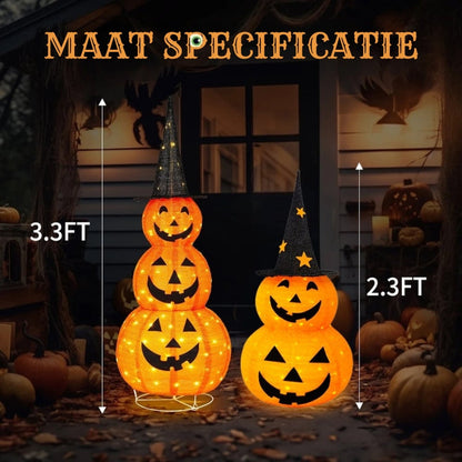 Halloween Opvouwbare Pompoenman