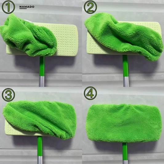 Namado GreenSweep™ - Herbruikbare mop voor Swiffer | 2+2 GRATIS