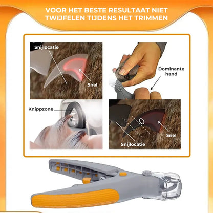 Huisdieren LED Nagelknipper