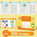 KiddoLearn™ - Hergebruikbaar schrijfboek