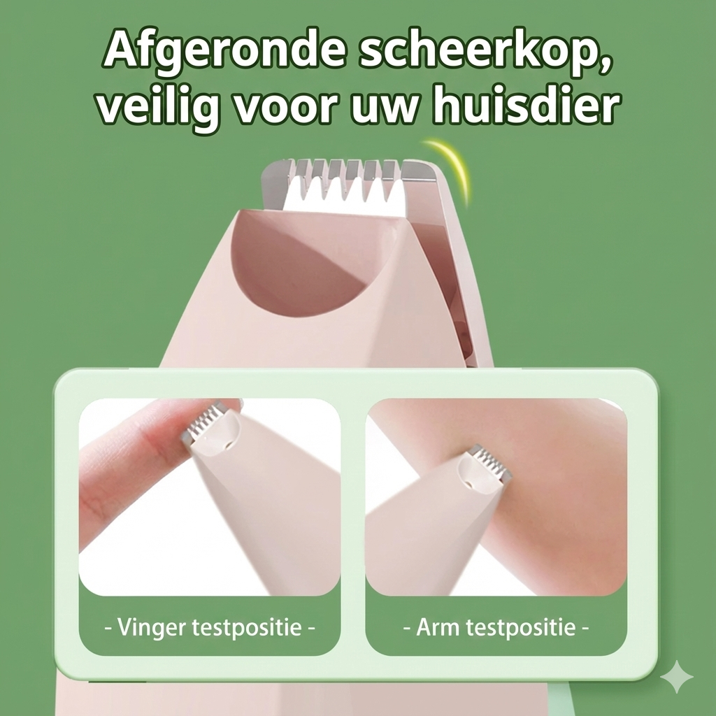 Stille Potentrimmer voor Hond & Kat - Veilig & Elektrisch