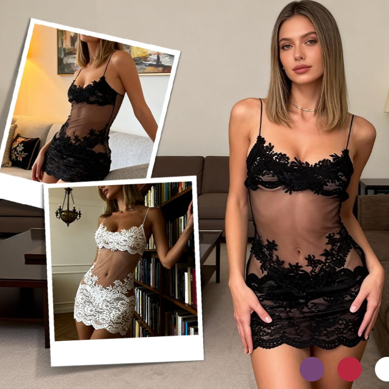 Icone™ Lingerieset 1+1 GRATIS - Geborduurd Kant met Elegante Details