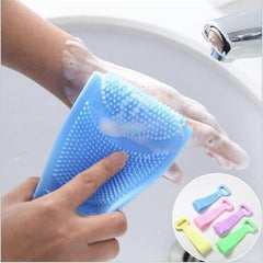 Siliconen Rugscrubber