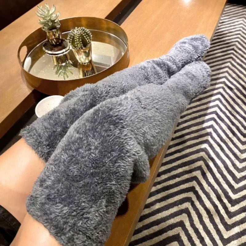 Goose Down Knee Socks For Christmas