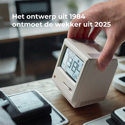 Retro Maclock Mini Mac Klok