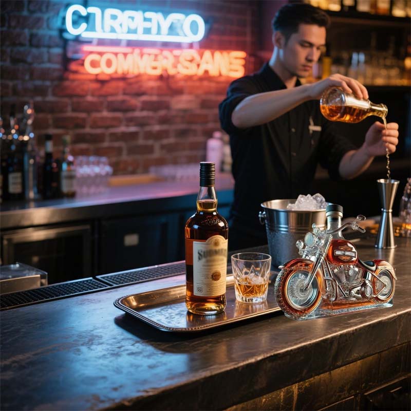 Limited Edition - Harley Whiskyfles