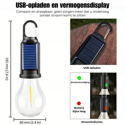 2025 Solar Buitenlamp met Haak