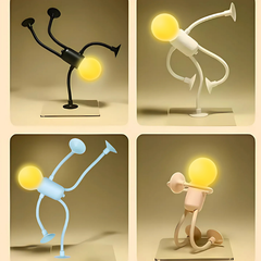 Ledsen™ FigureLamp 1+1 GRATIS: Flexibele Figuur Nachtlamp met Zacht Licht