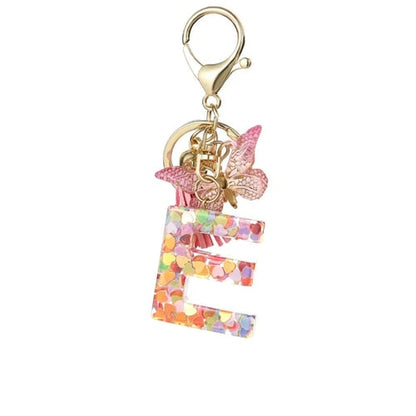 Vlinderletter Sleutelhanger, Levendig, Duurzaam En Lichtgewicht Cadeau