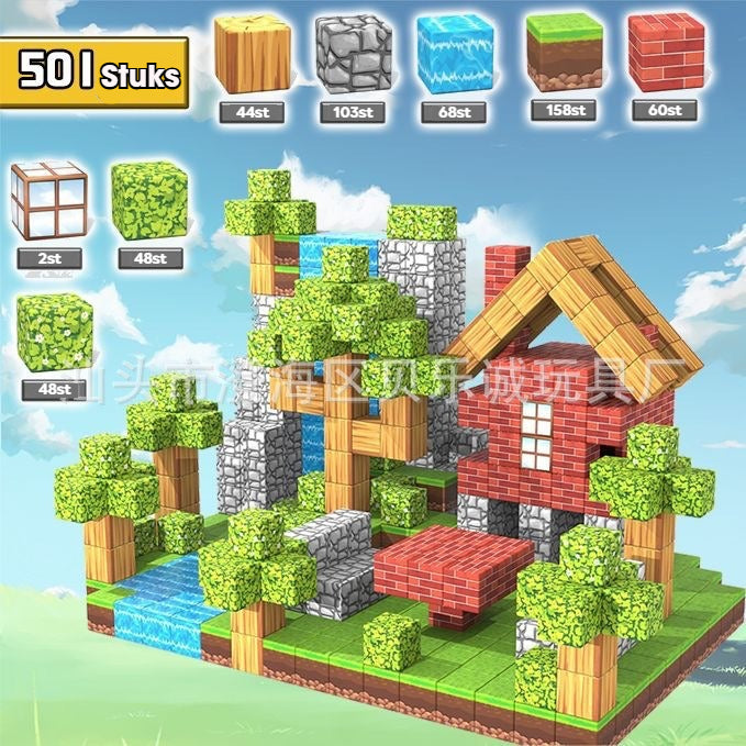 Wat als je kind zijn eigen pixelwereld zou kunnen bouwen... zonder scherm? 🎮✨