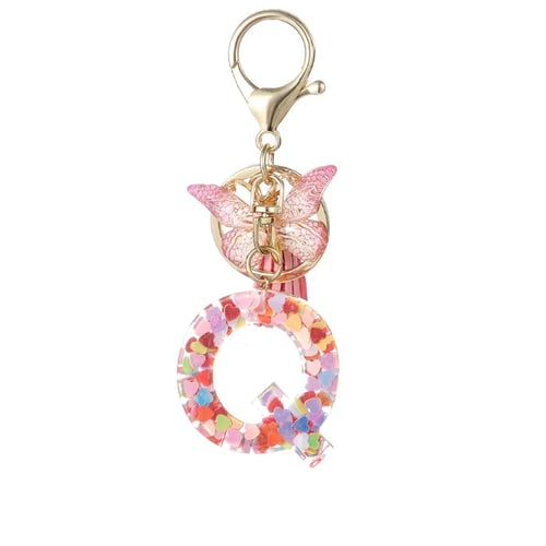 Vlinderletter Sleutelhanger, Levendig, Duurzaam En Lichtgewicht Cadeau