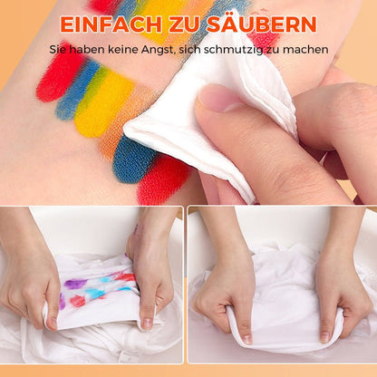 Montessori Finger Paint Set | Promote motor skills & creativity+ book