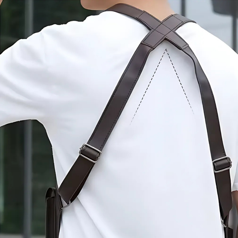 Icone™ SafetyBag: Beveiligde Kruis Schouder Veiligheid Tas Voor Mannen En Vrouwen