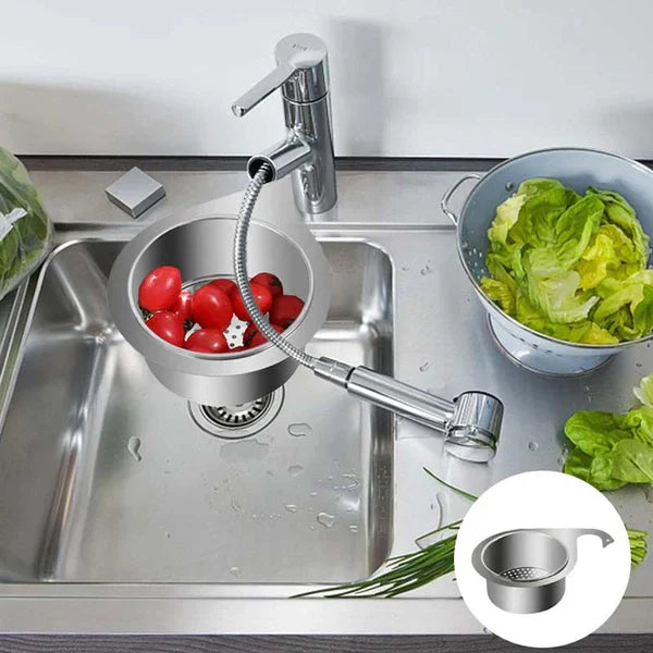 Globetrek° SinkStrainer 1+1 GRATIS: Rvs gootsteenzeef in zwanenvorm