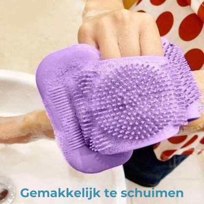 Siliconen Rugscrubber