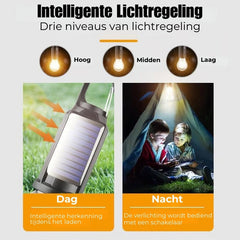 2025 Solar Buitenlamp met Haak