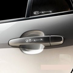 Metalen Autostickers - 4 Stuks