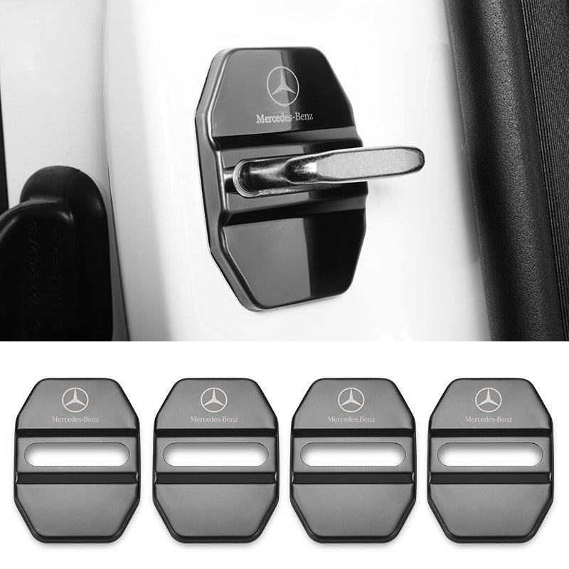📣 Auto Deurgrendel Metalen Beschermcovers (4 stuks)
