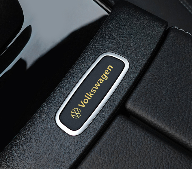 Metalen Autostickers - 4 Stuks