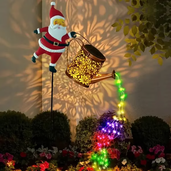 Kerstman Ketelvorm Zonnelamp