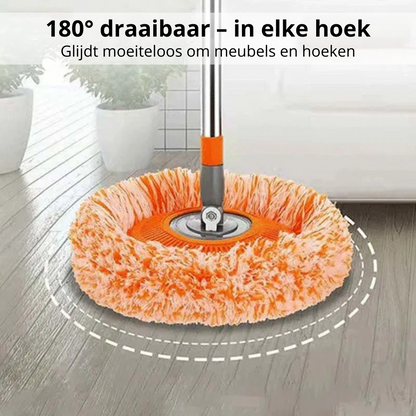TopClean360™ Mop - Tot aan het plafond, in elke hoek