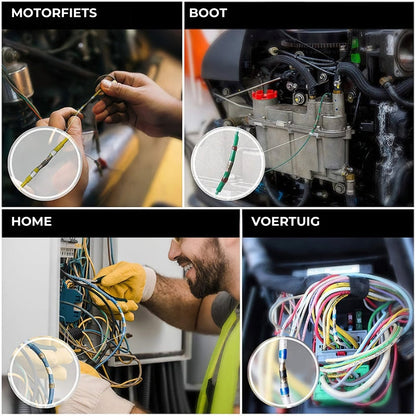 Soldeer afdichting draad connectoren
