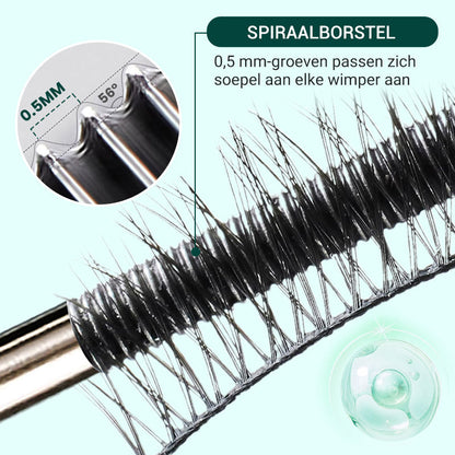 🔥2025 Hot Sale🔥Waterdichte en zweetbestendige verlengende en krullende mascara