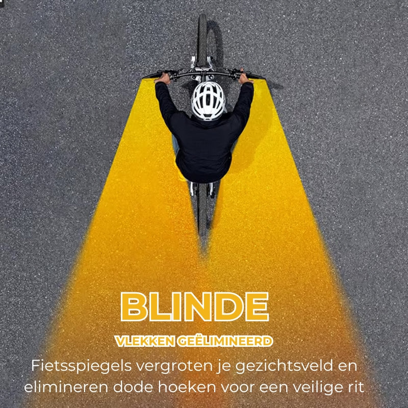 360° drehbarer und verstellbarer Fahrradspiegel