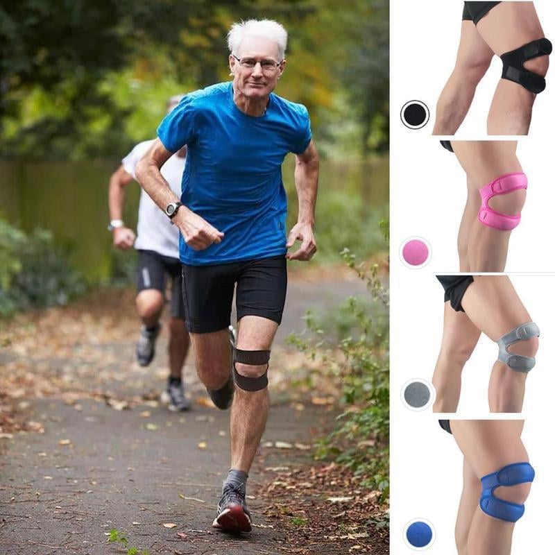 Knie-Stützbandage und Halteband