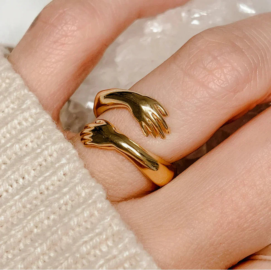 Jewelance™ HugRing: Verstelbare Knuffelring – Een Belofte van Liefde