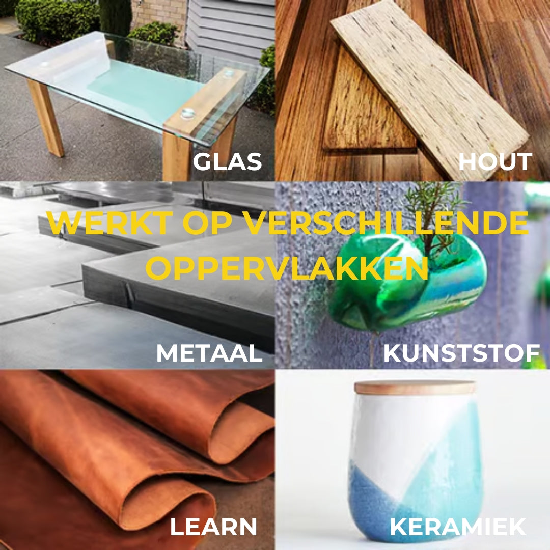 Krachtige universele superlijm