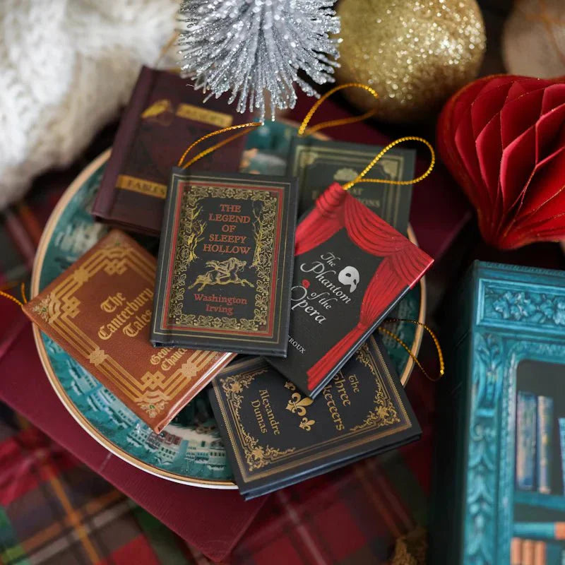 Miniboek Ornament Adventskalender