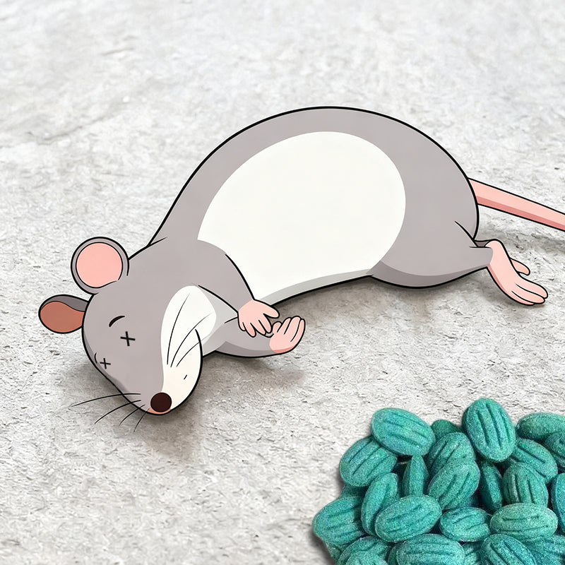 Krachtig lokaas tegen ratten en muizen