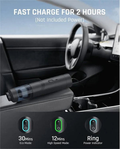 💥 Slim V8 Mate Draadloze Auto Stofzuiger – Hoge Kracht 13000Pa / 30AW