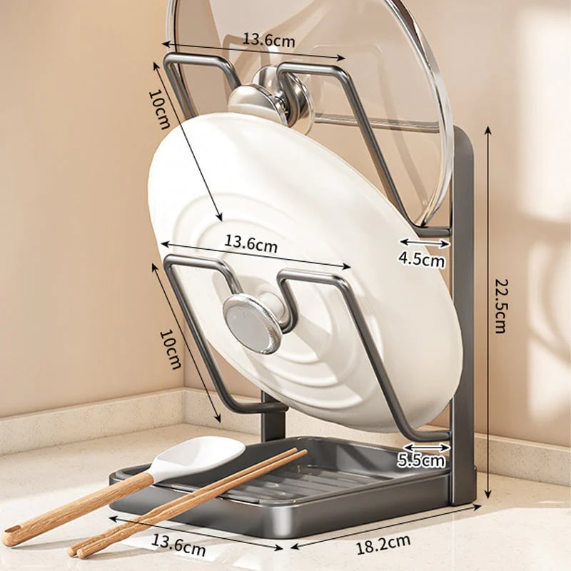 Opbergrek voor Deksels