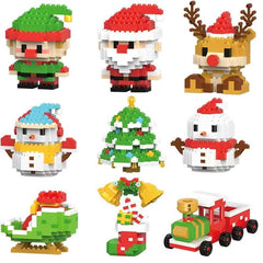 Kerstmis Bouwsets - Figuurtjes, Kersthuis en Adventskalender