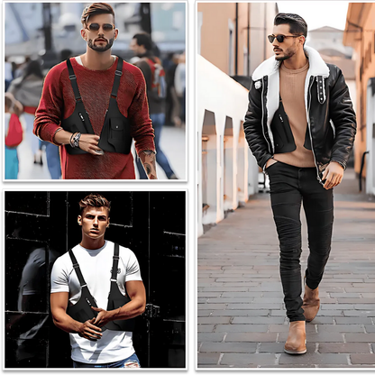 Icone™ SafetyBag: Beveiligde Kruis Schouder Veiligheid Tas Voor Mannen En Vrouwen
