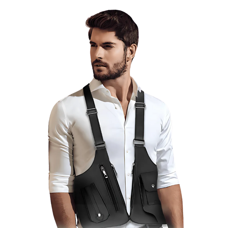 Icone™ SafetyBag: Beveiligde Kruis Schouder Veiligheid Tas Voor Mannen En Vrouwen