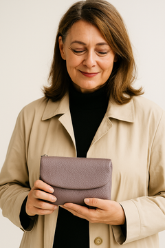 ⏰Unisex Pebble Leather Wallet🔥