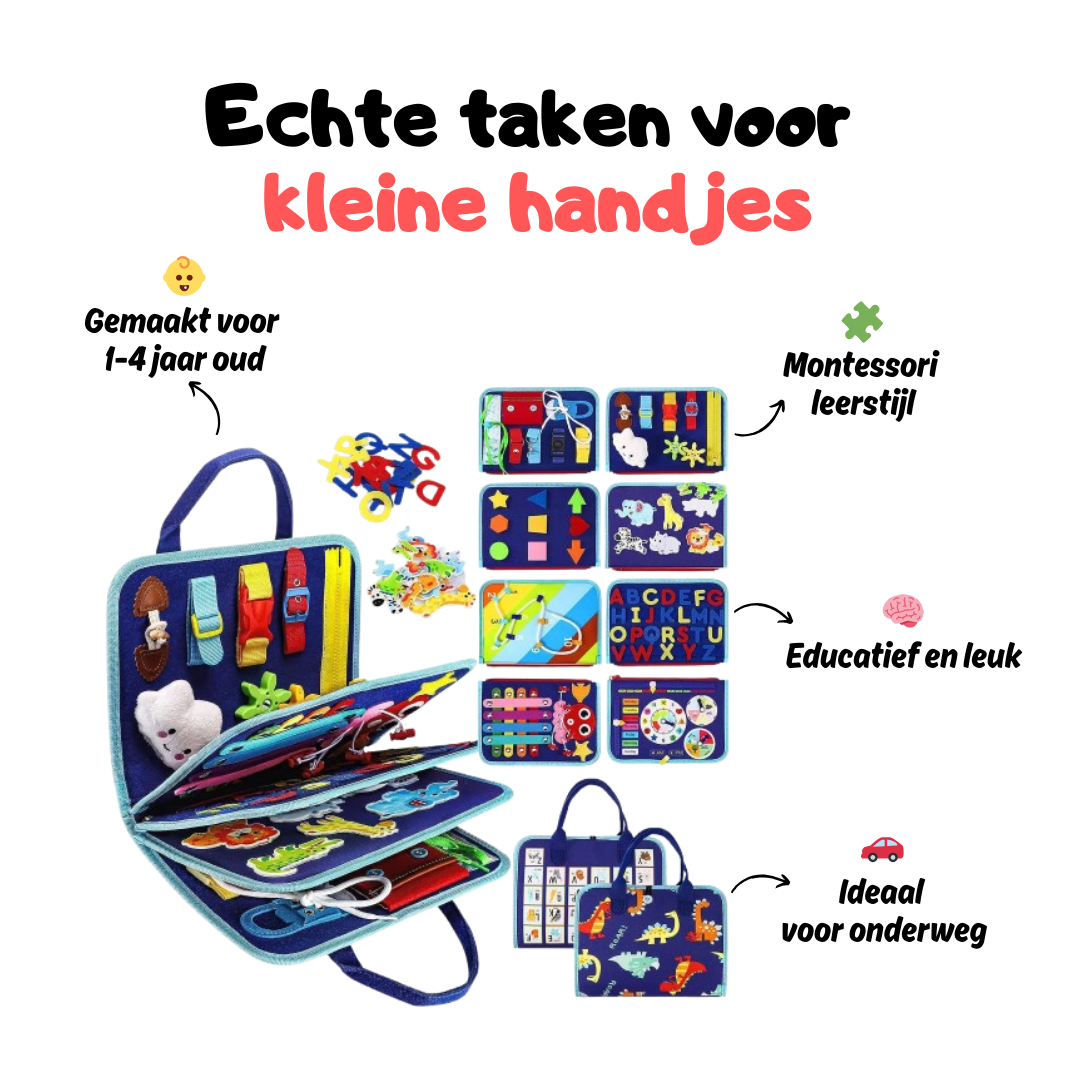 Montessori Educatief Boek – Ontwikkel zelfstandigheid