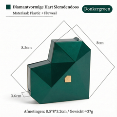 Magische 'Verrassing' Ringdoos - Automatisch Openend met 3D Hart Design - Voor Huwelijksaanzoek